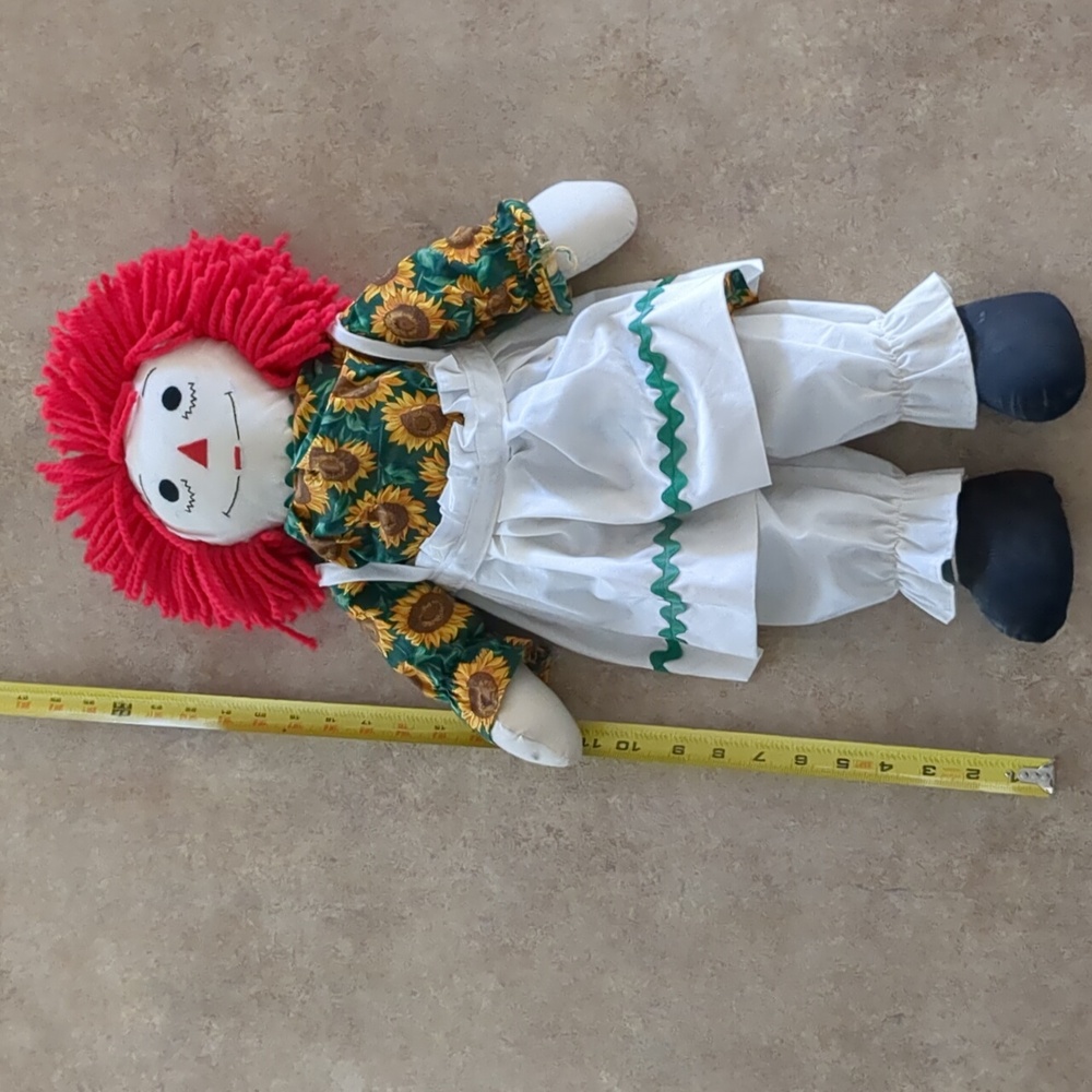 Handmade Raggedy Ann Doll - Picture 2 of 6